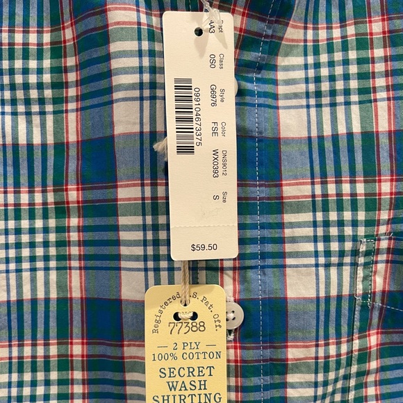 SOLD J Crew Long Sleeve Shirt Sz S BRAND NEW - Picture 2 of 3
